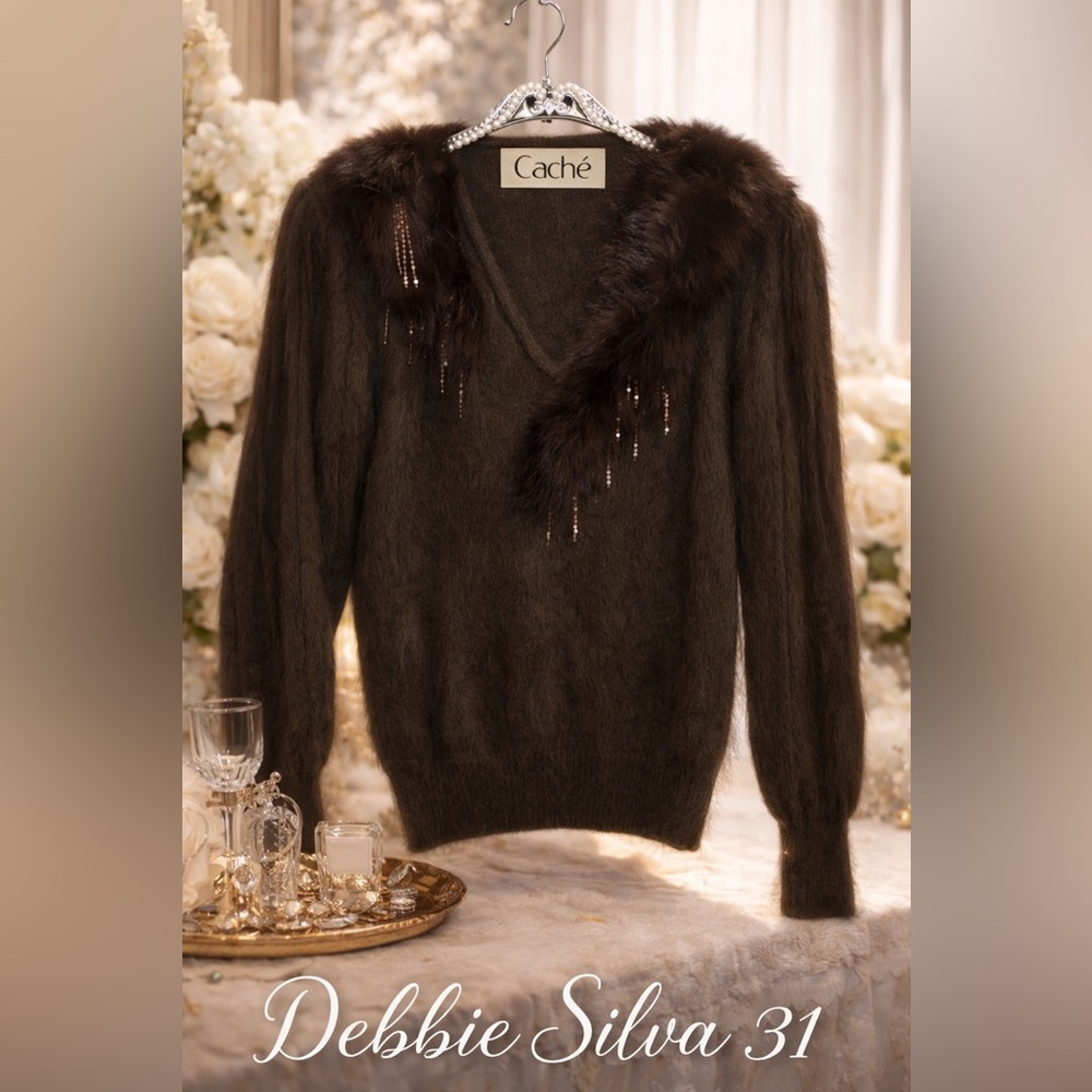 Ladies Cache Vintage Sweater